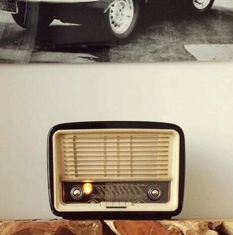 poste TSF transformé en enceinte bluetooth