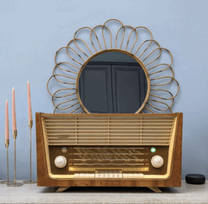 poste TSF transformé en enceinte bluetooth