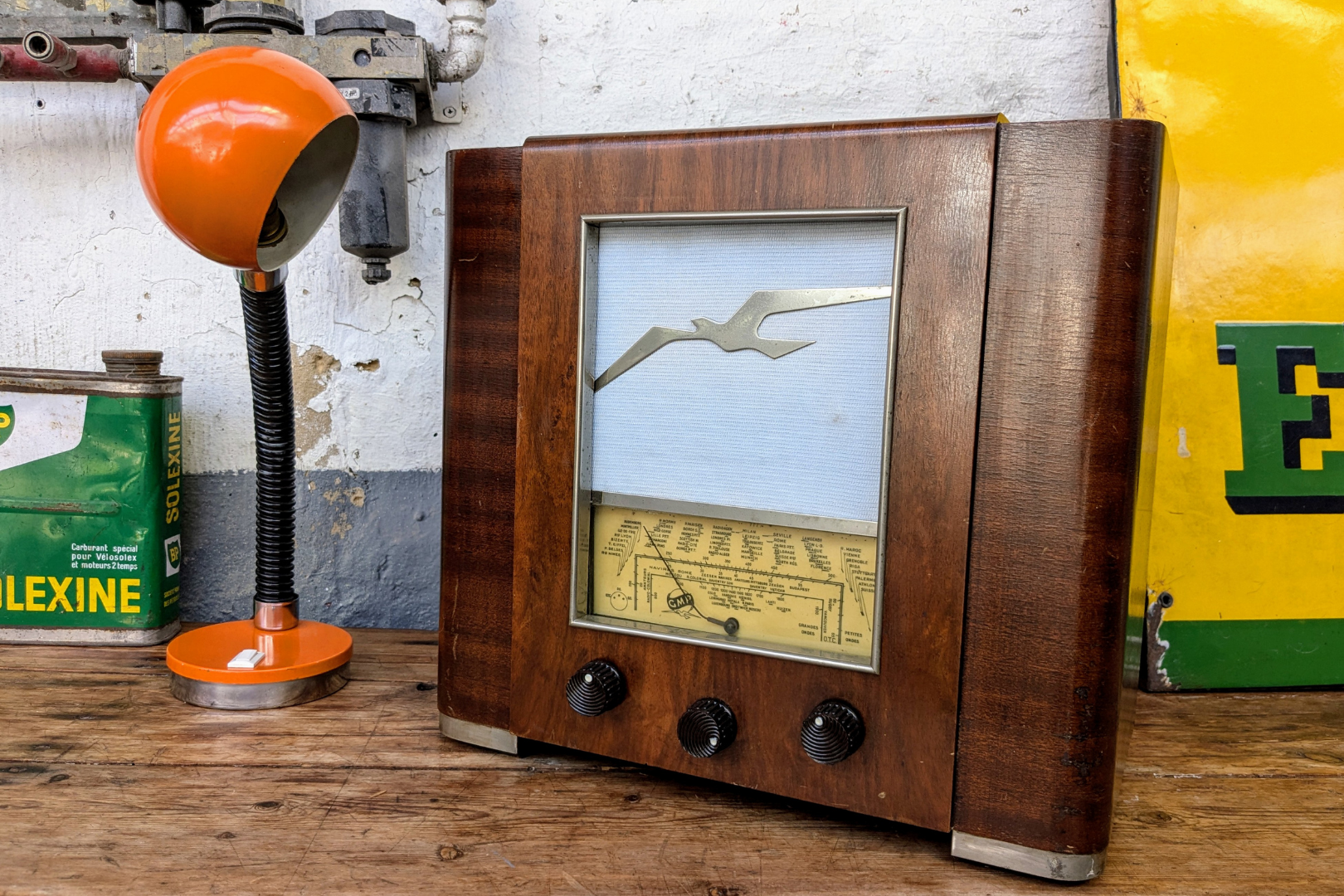 Poste TSF GMR echo 645 à moderniser en enceinte Bluetooth