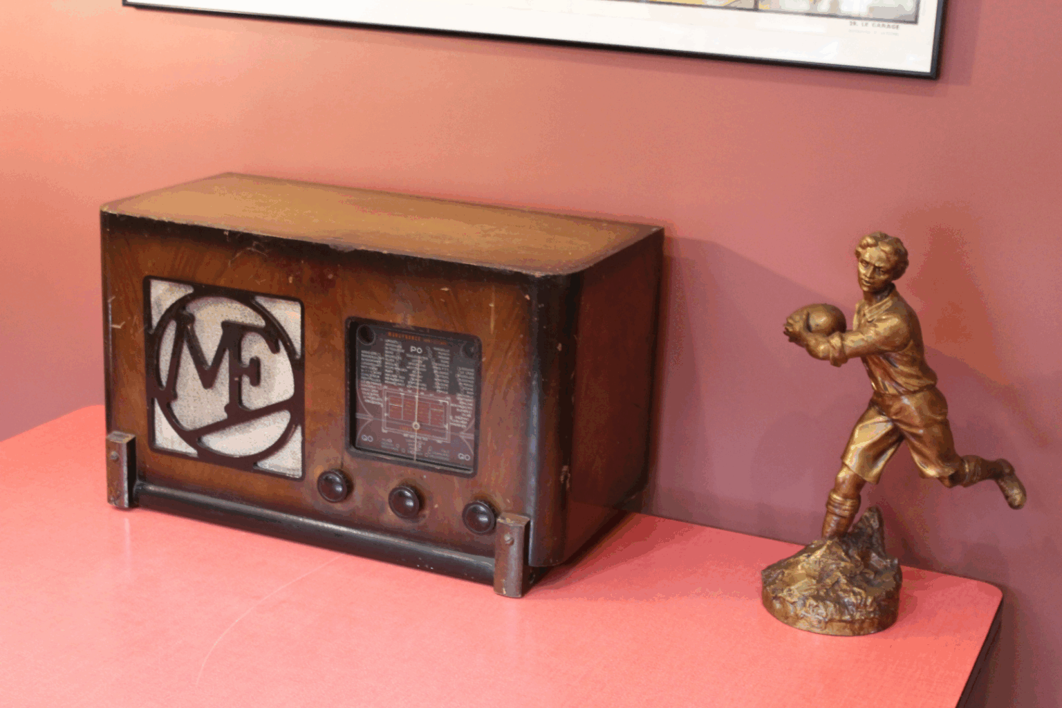 Poste TSF Manufrance BA50P modernisé en enceinte Bluetooth