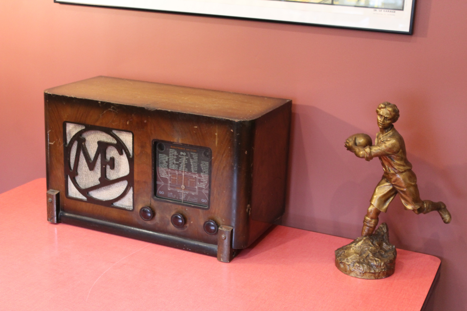 Poste TSF Manufrance BA50P modernisé en enceinte Bluetooth