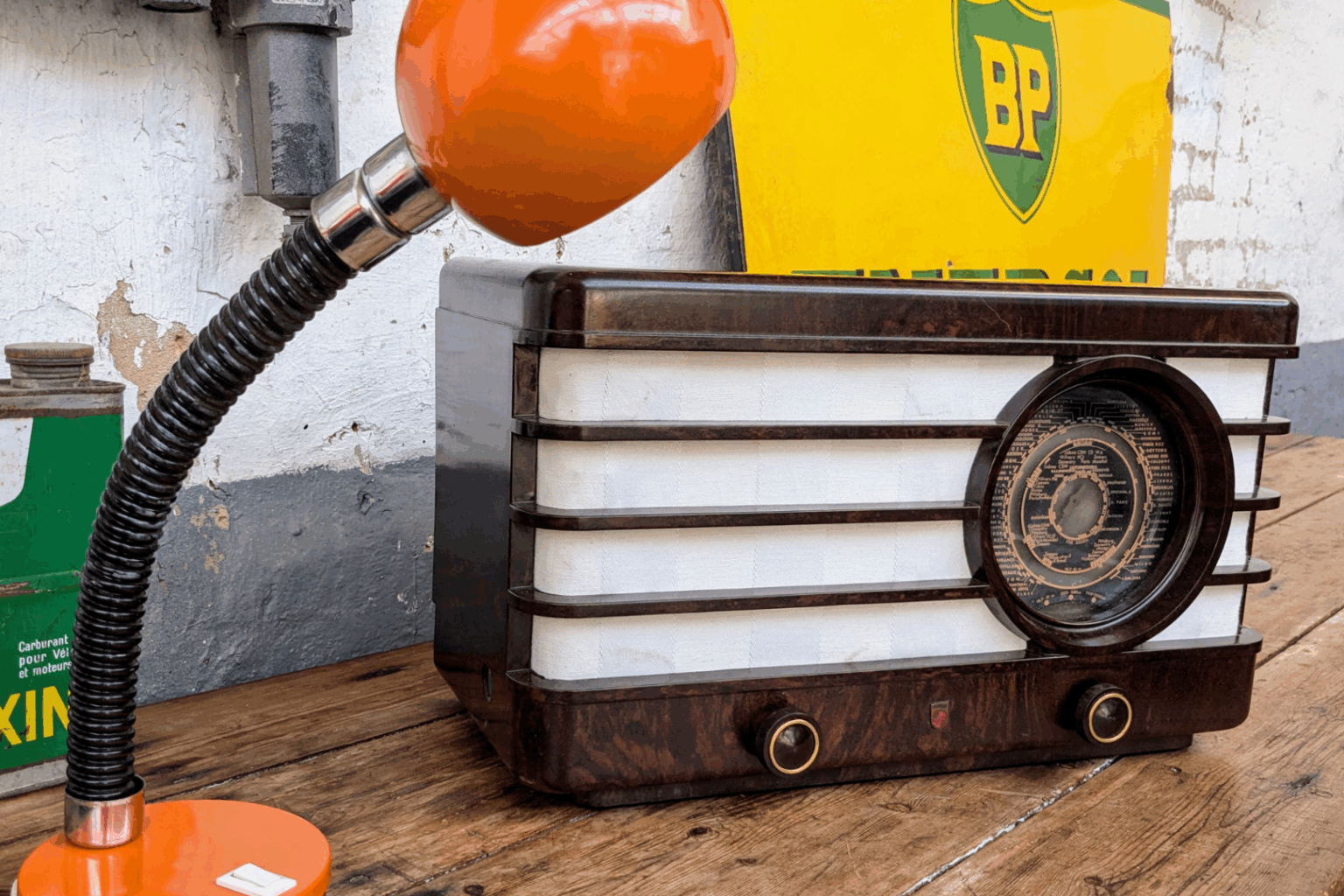 Poste TSF Philips 320 A à moderniser en enceinte Bluetooth