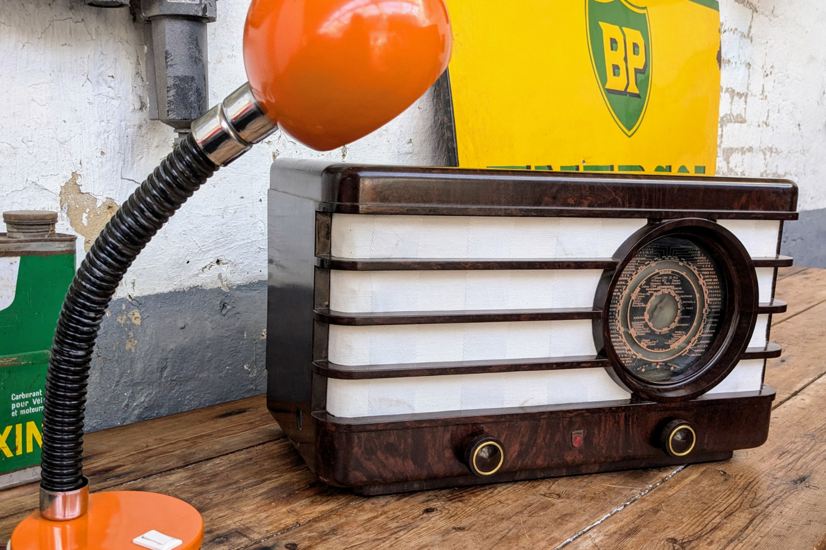 Poste TSF Philips 320 A à moderniser en enceinte Bluetooth