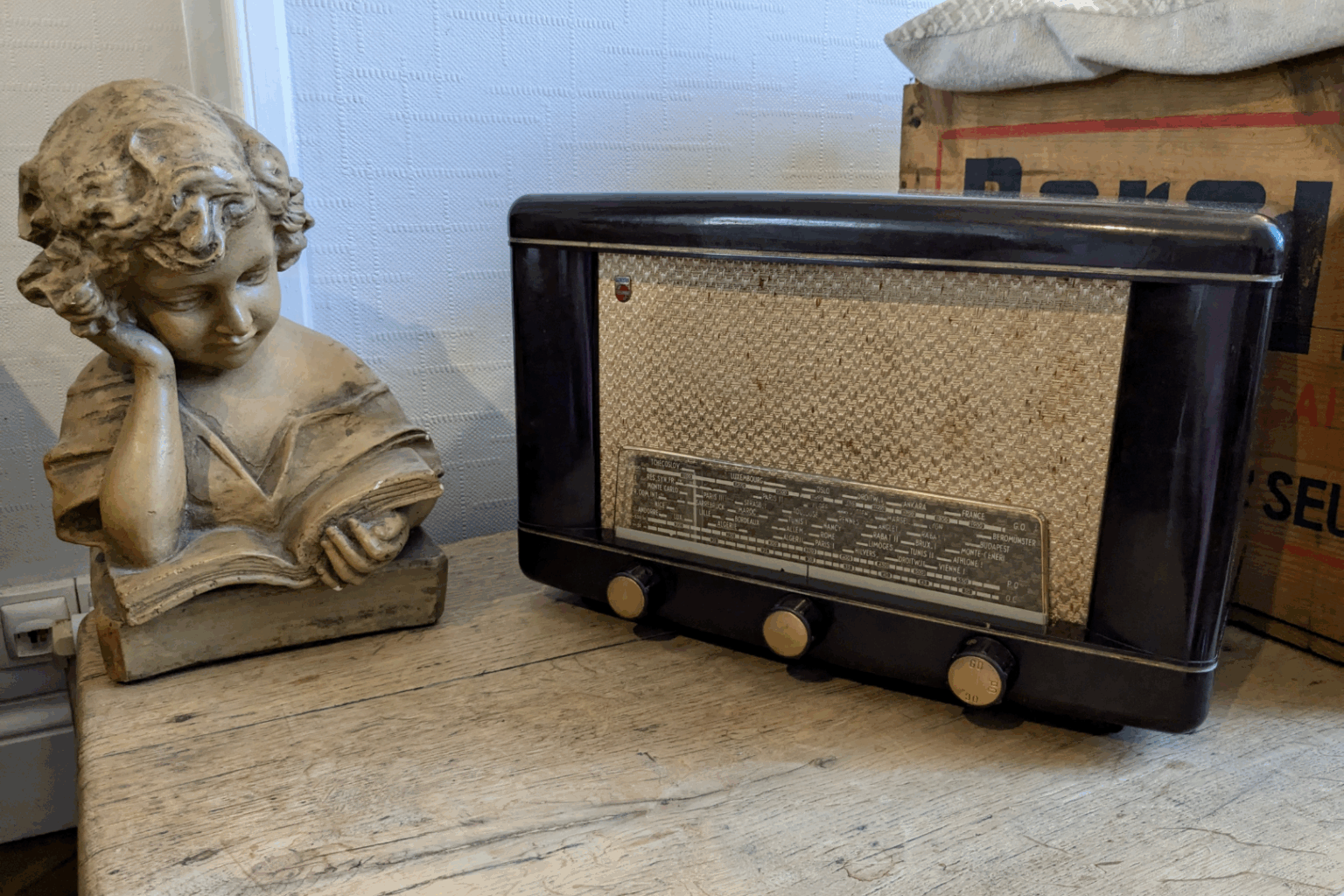 Poste TSF Philips BF 301 A à moderniser en enceinte Bluetooth