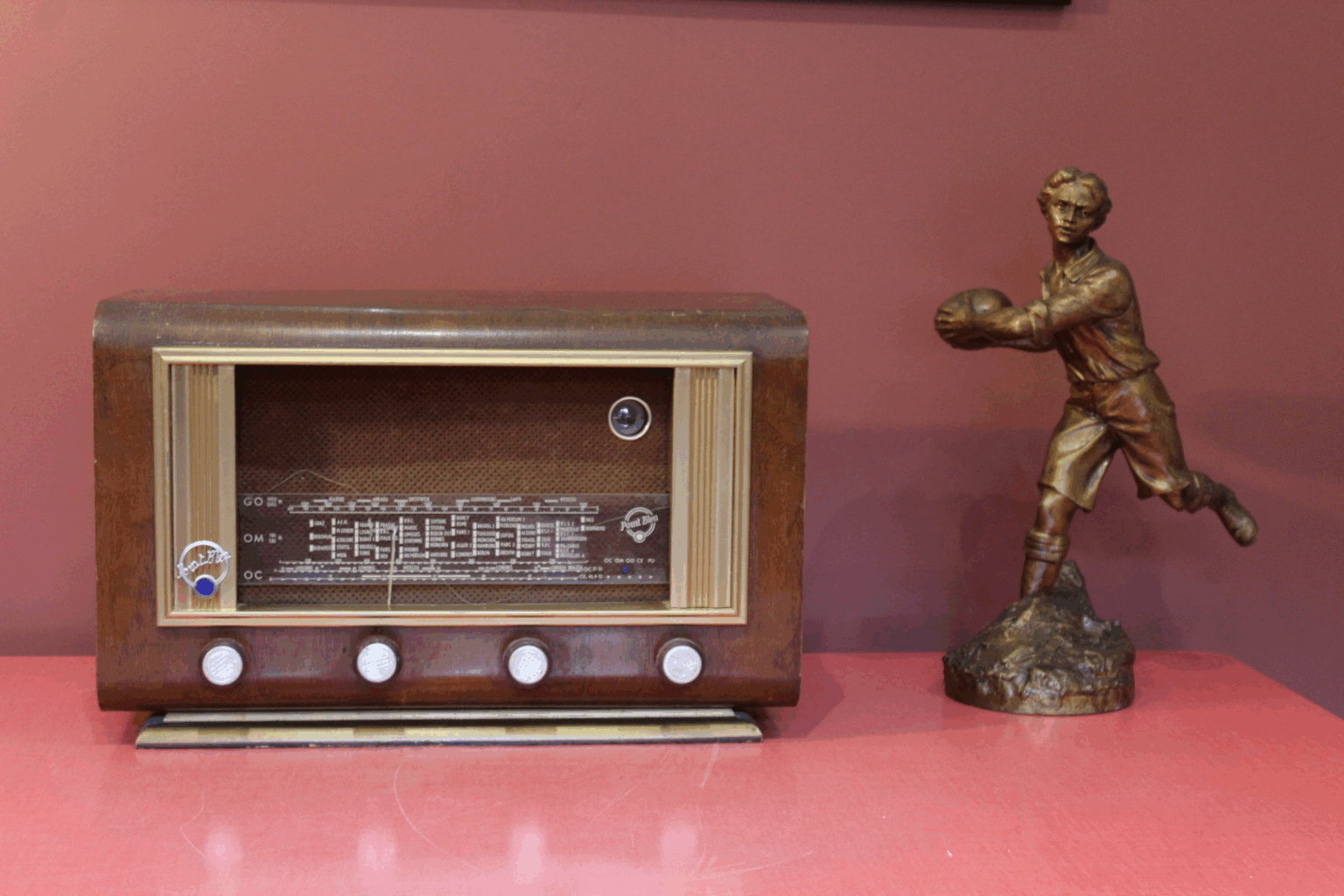 Poste TSF Point Bleu A 206 à moderniser en enceinte Bluetooth