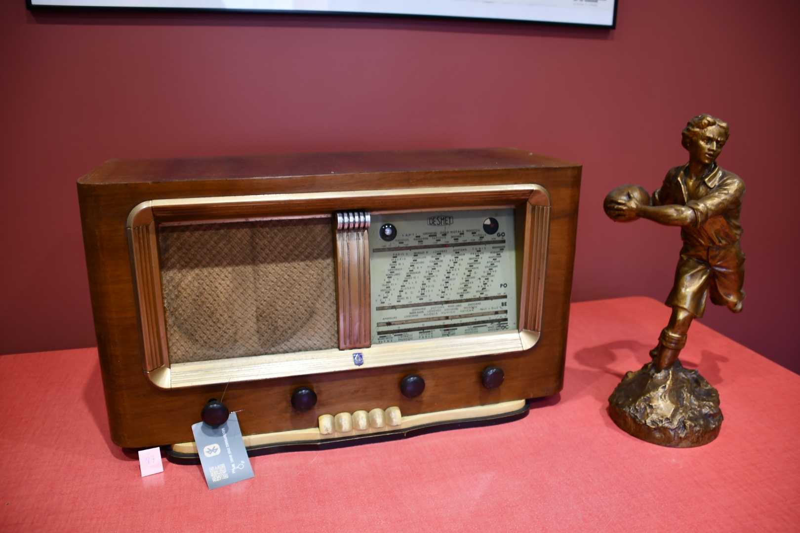 Poste TSF Desmet 612 A à moderniser en enceinte Bluetooth