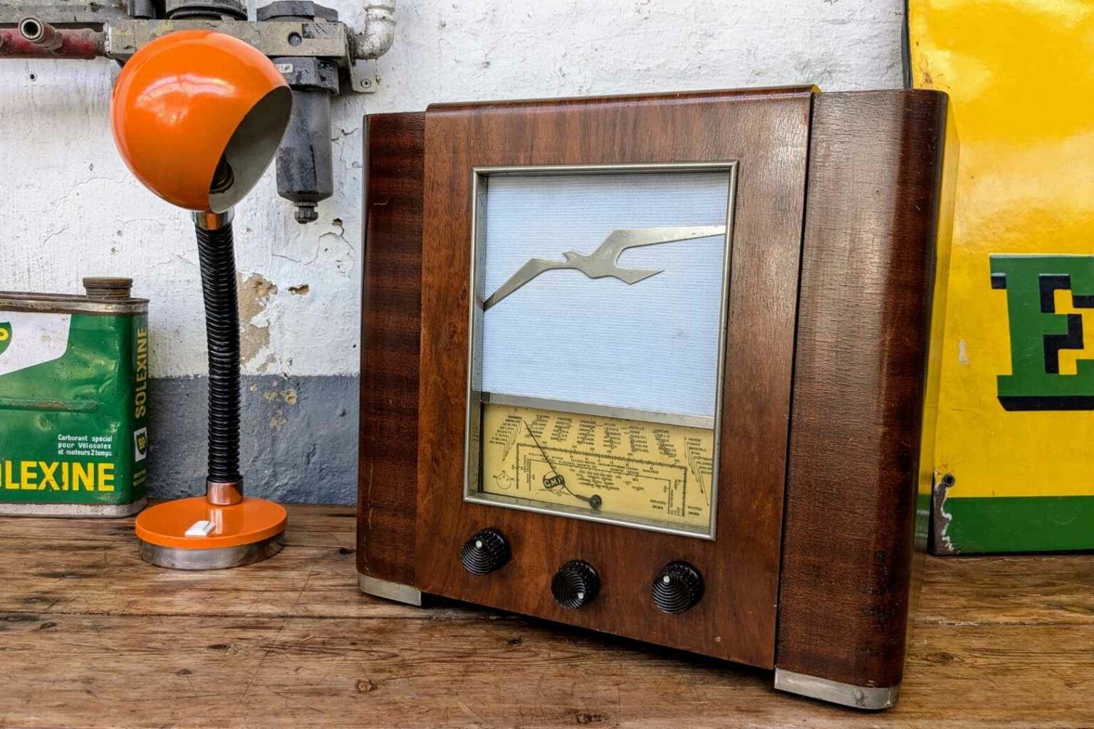 Poste TSF GMR echo 645 à moderniser en enceinte Bluetooth