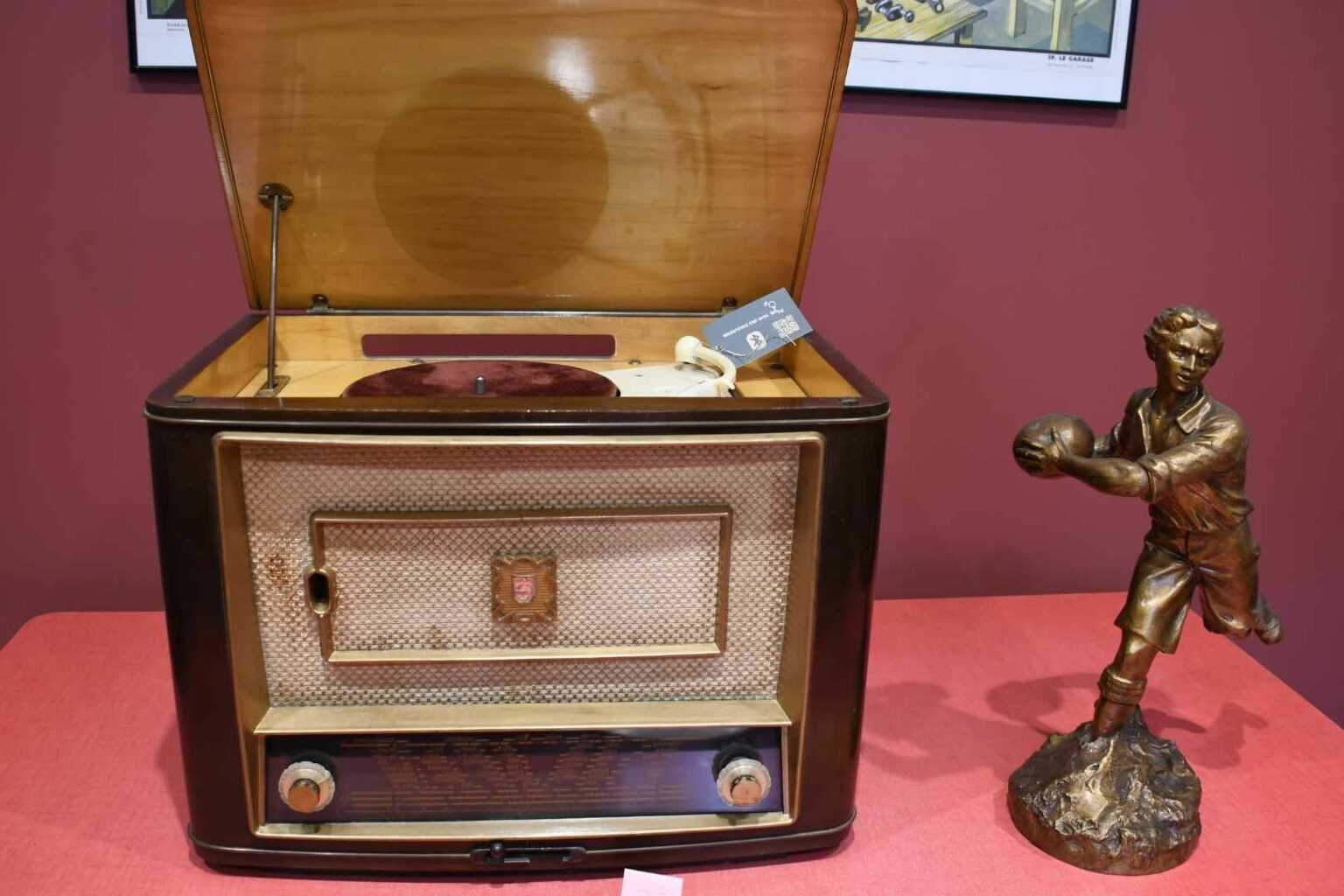 Poste TSF Philips HF 448 A à moderniser en enceinte Bluetooth