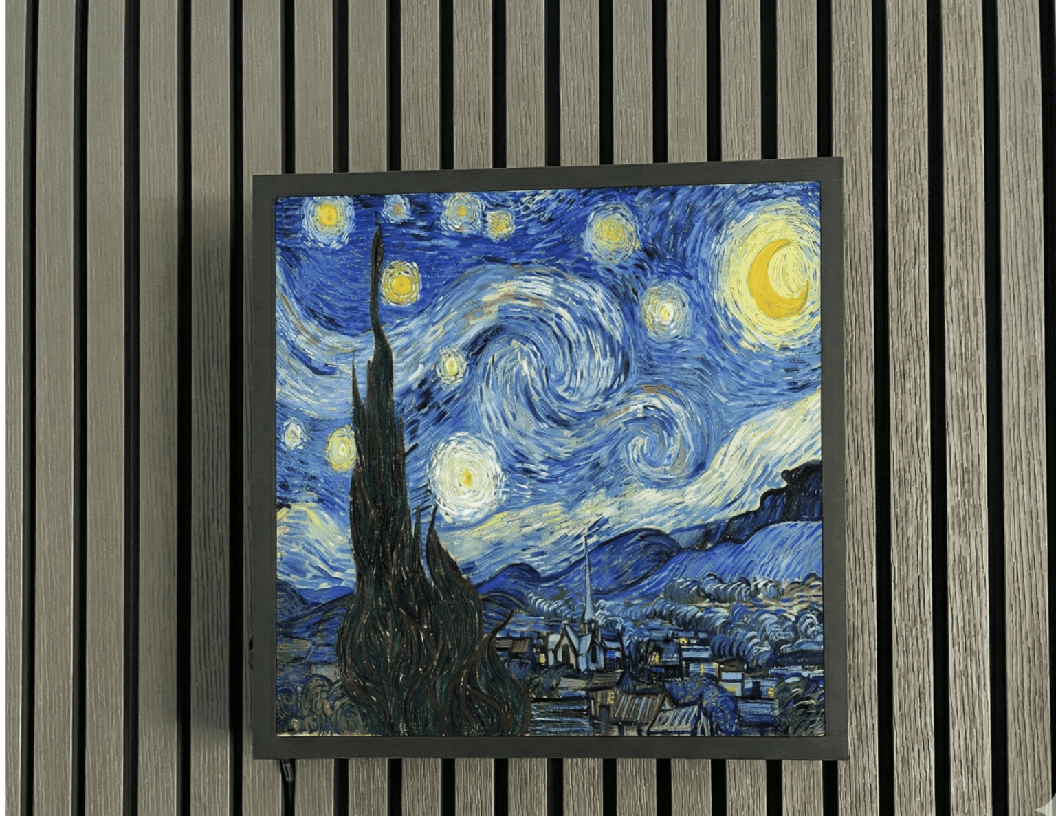 tableau dans un cadre photo Bluetooth