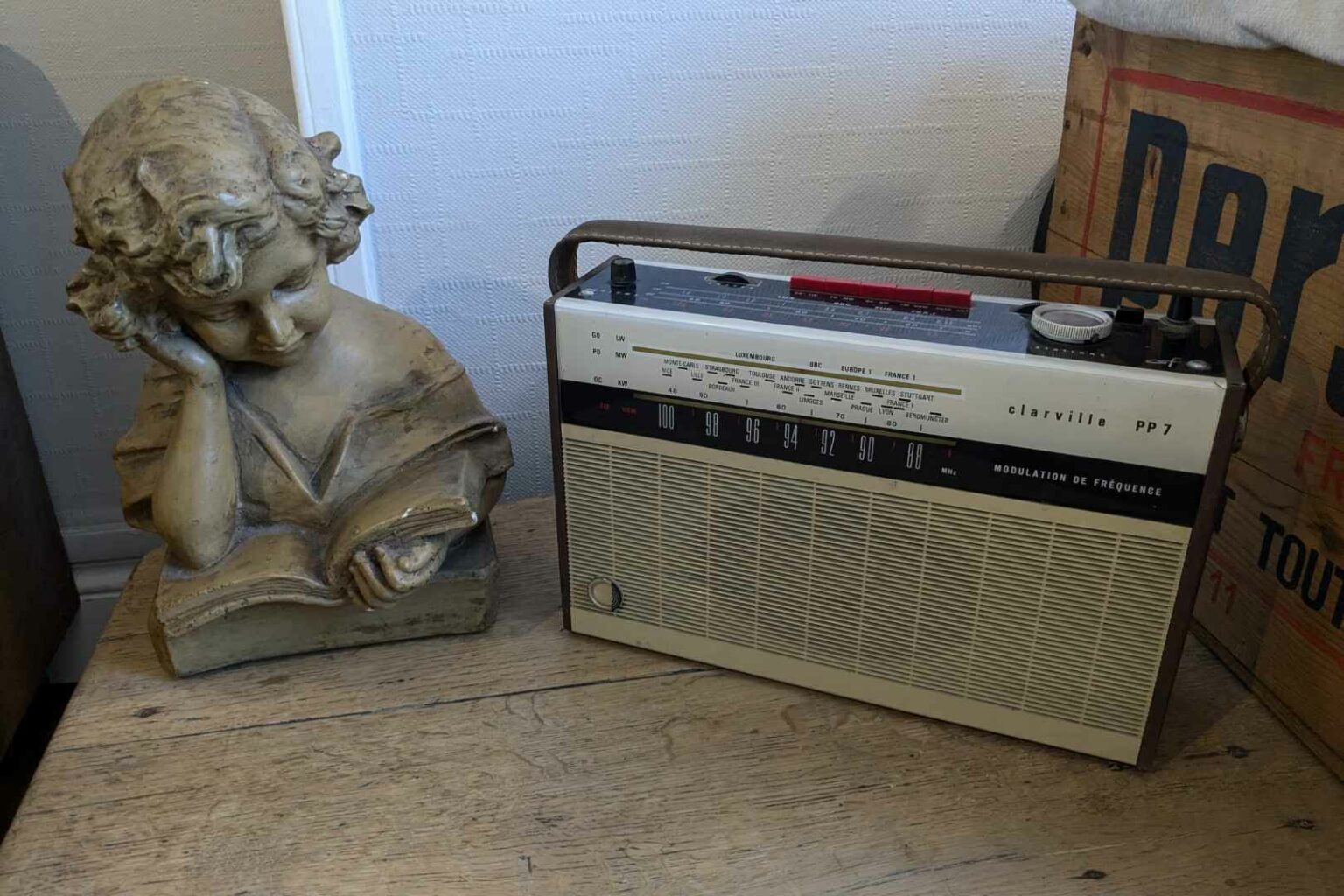 Poste TSF Clarville PP7 à moderniser en enceinte Bluetooth