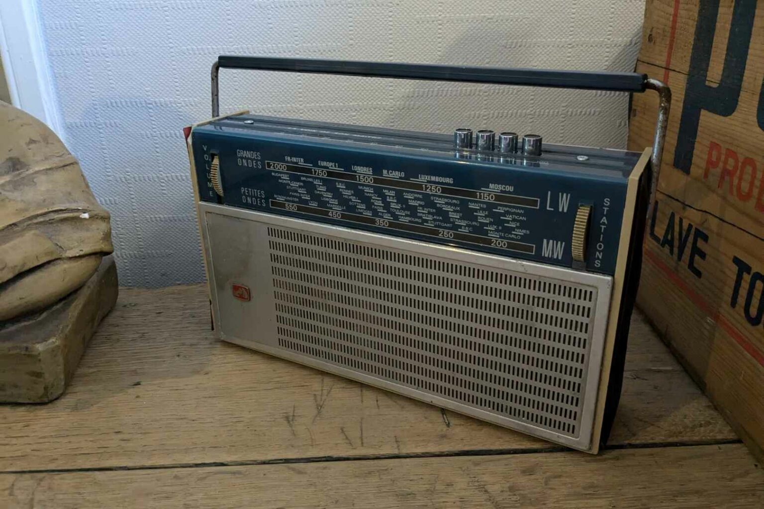 Poste TSF La Voix de Son Maitre VSM 306 à moderniser en enceinte Bluetooth