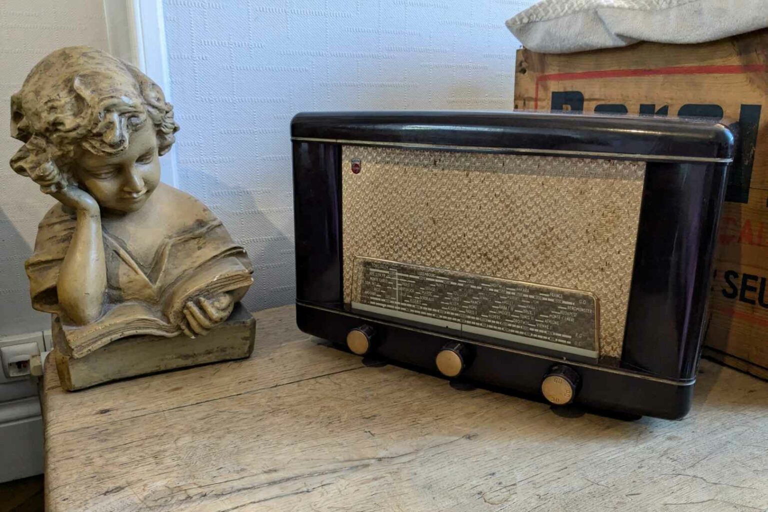 Poste TSF Philips BF 301 A à moderniser en enceinte Bluetooth