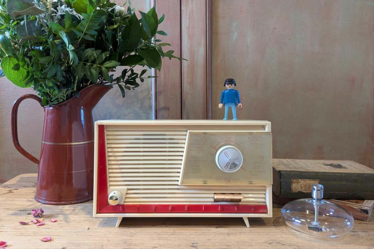 Poste TSF Schneider Frères Boy 59 à moderniser en enceinte Bluetooth