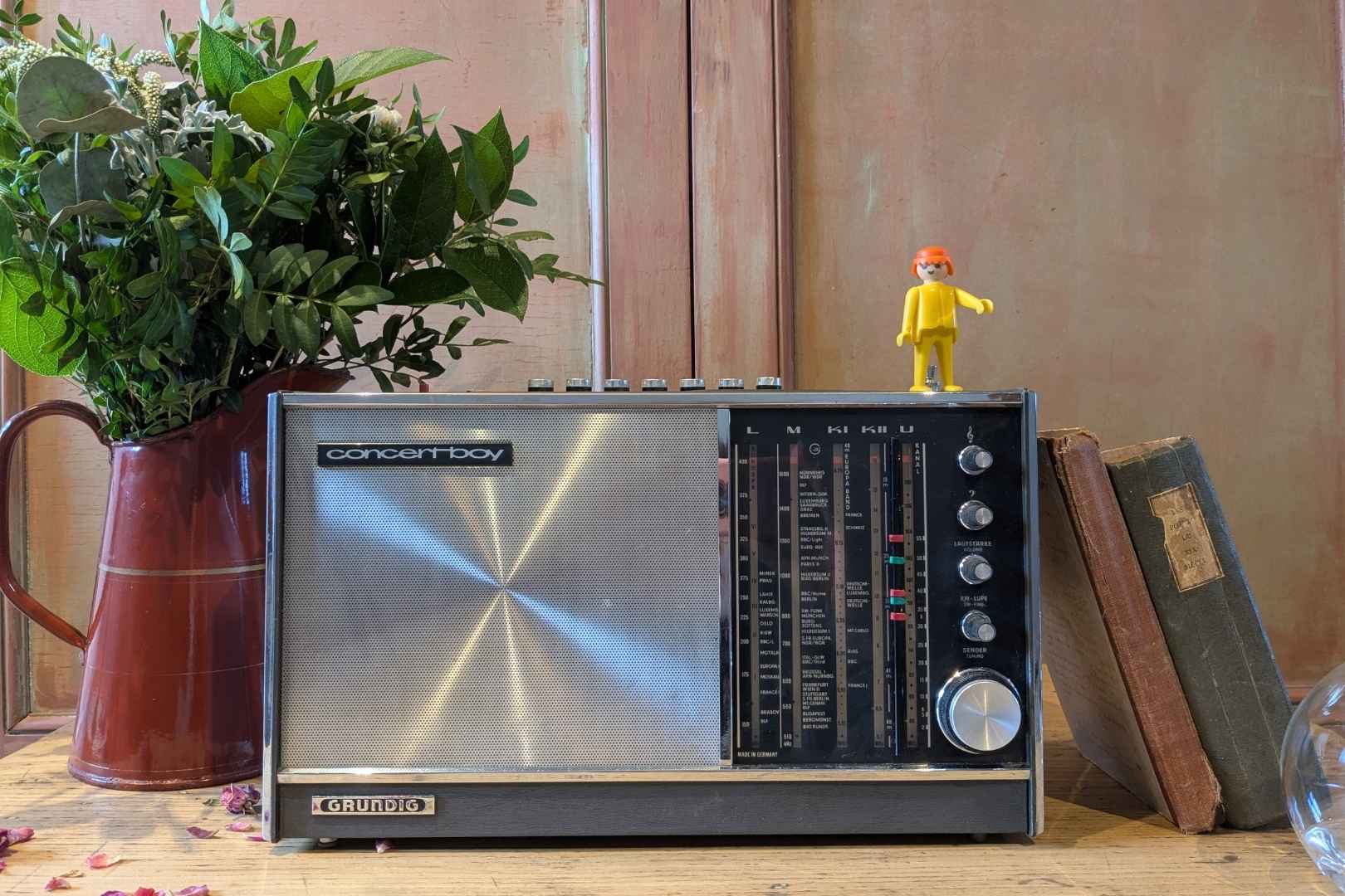 Poste Transistor Grundig Concert Boy à moderniser en enceinte Bluetooth