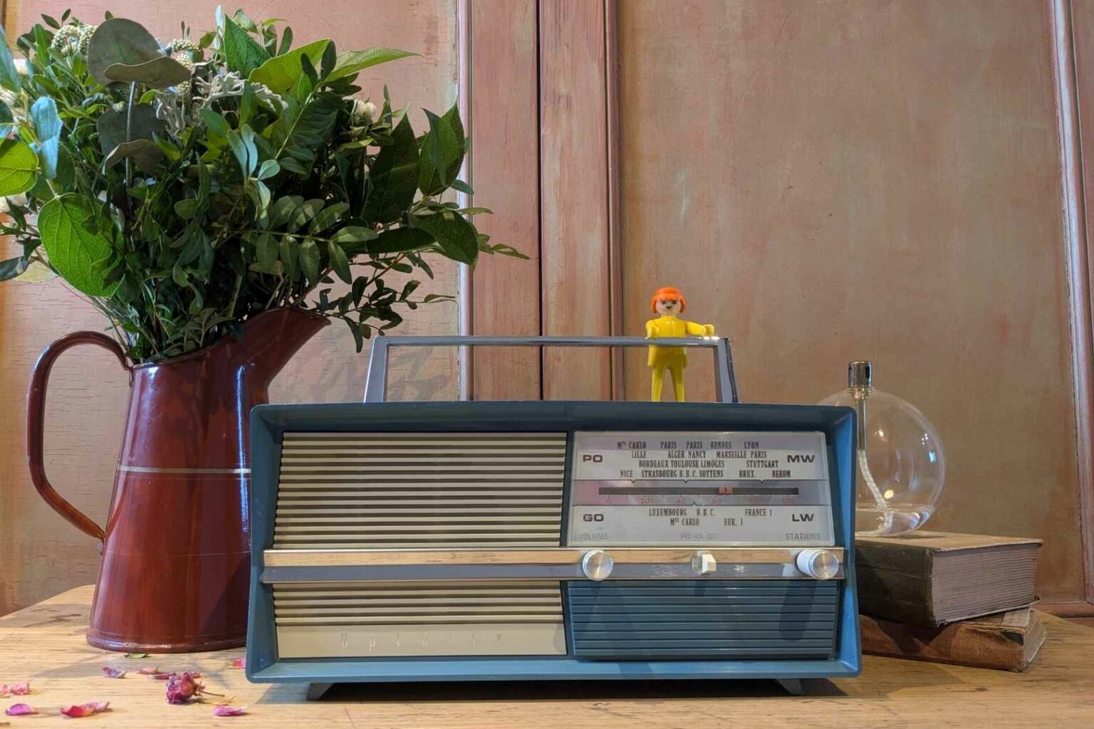 Poste Transistor Optalix Studio Piles Germanium à moderniser en enceinte Bluetooth