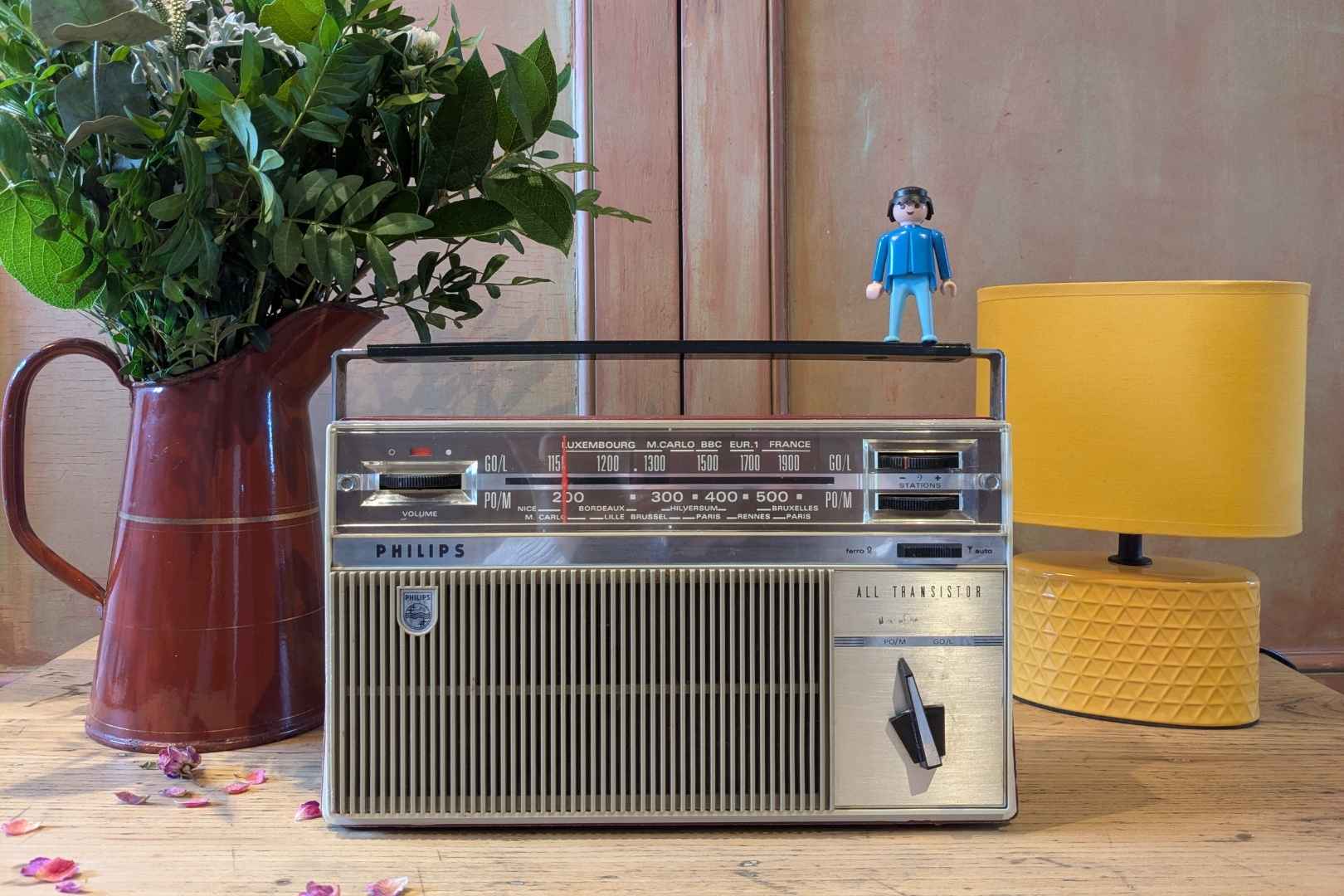 Poste Transistor Philips L3F 40T à moderniser en enceinte Bluetooth