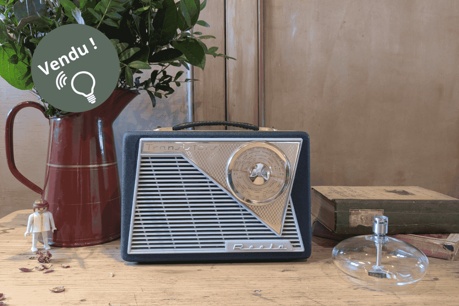 Poste TSF Reela Sporting à moderniser en enceinte Bluetooth vendu